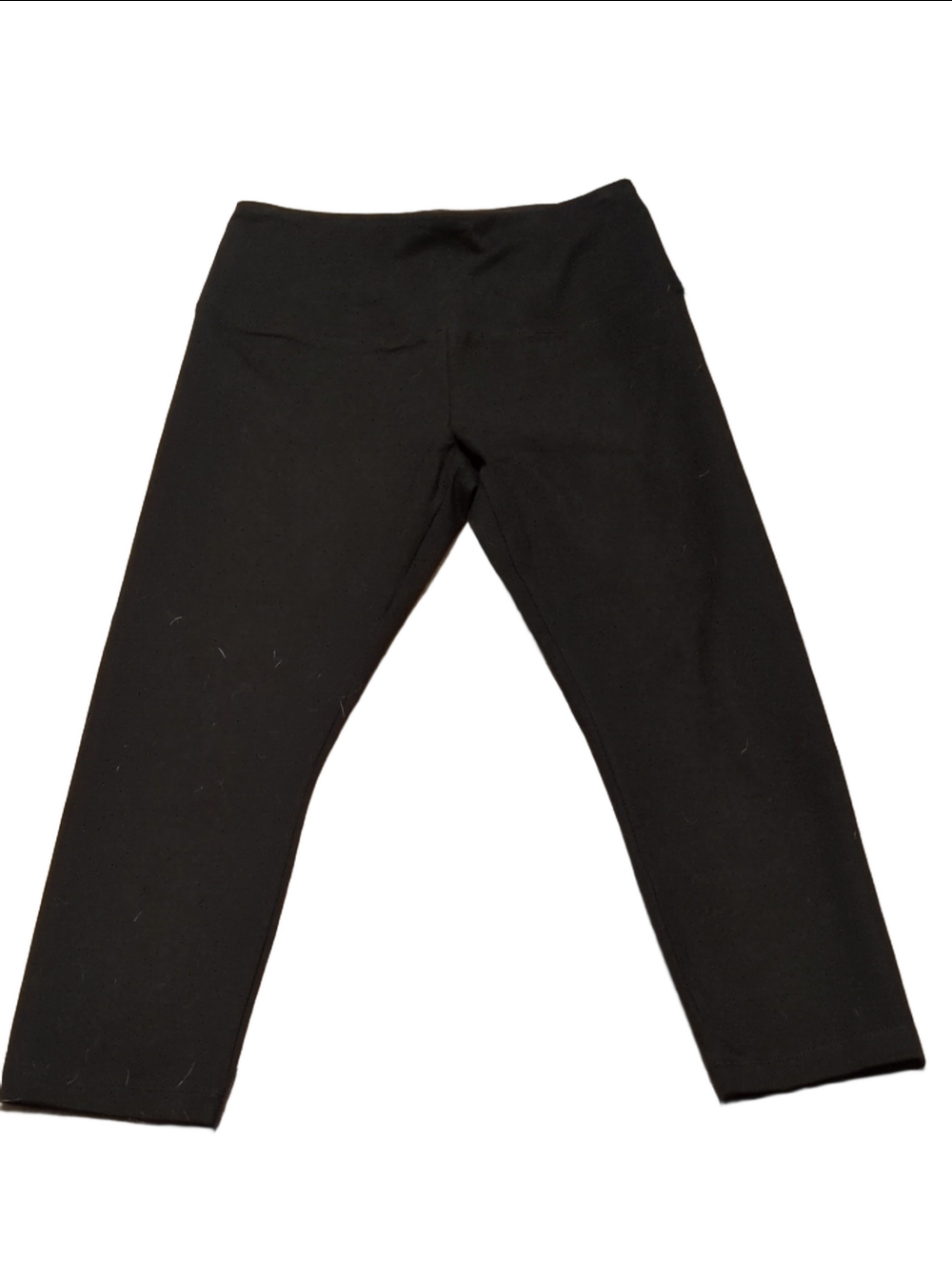 Lysse Black Cropped Leggings Size Medium